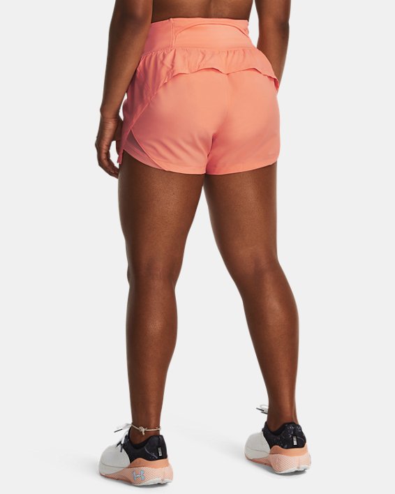 Women's UA Run Stamina 3'' Shorts, Pink, pdpMainDesktop image number 1
